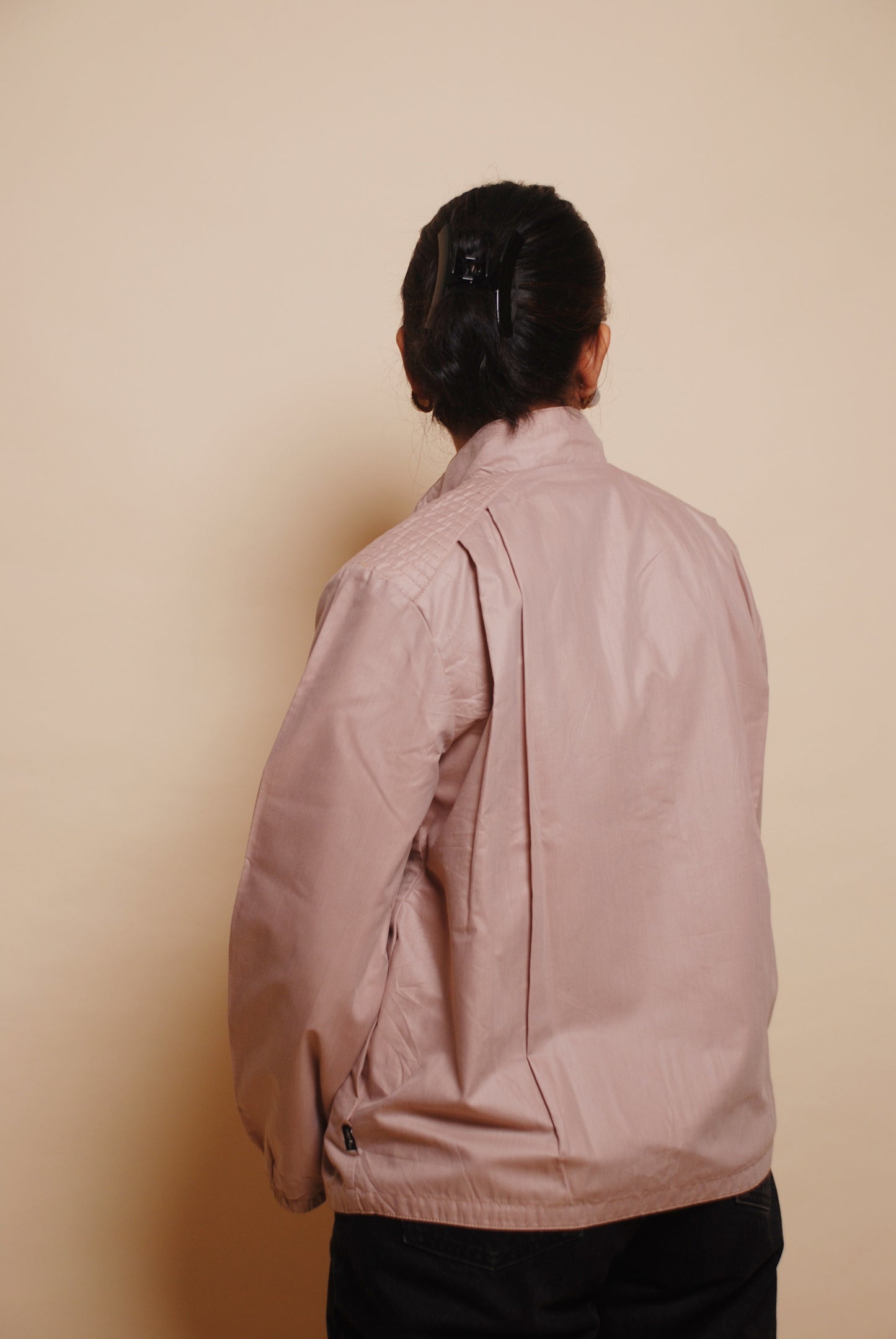 Light pink bomber jacket